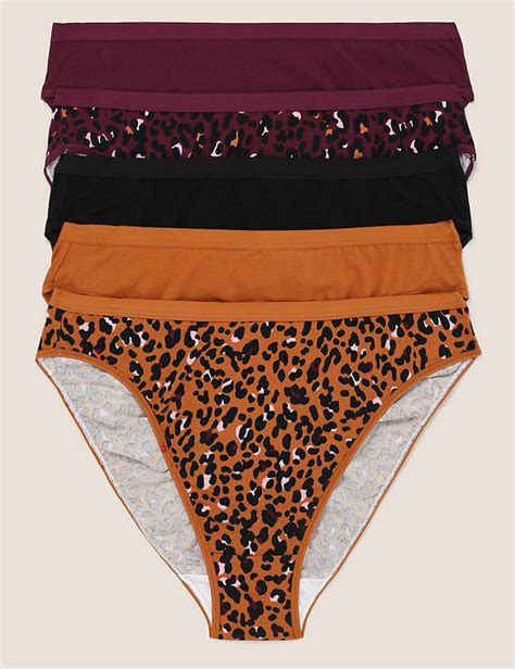 m&s leopard print knickers.